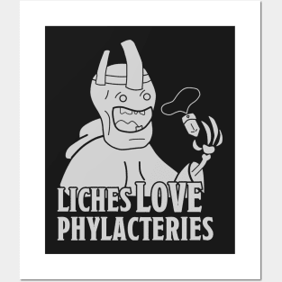Get that Lich a Phylactery Posters and Art